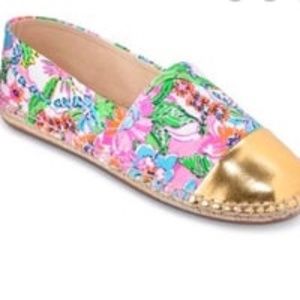 Lilly Pulitzer Nosie Posie Espadrille Sz 10